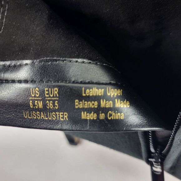 Sam Edelman Ulissa Luster Black Suede Rhinestone Mid Boots Size 6.5M - Picture 3 of 13